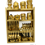 brass-miniature-kitchen-set-decorative-rack-home-decor-bs1-vijay-h-stores.webp Brass miniature kitchen set with decorative rack mini brass pots plates spoons lantern for kids play and home decor BS1 Vijay H Stores