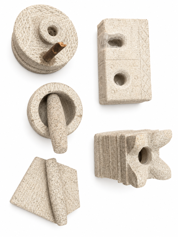 traditional-stone-miniature-kitchen-set-complete-chakki-sil-batta-home-decor-vijay-h-stores.webp Complete traditional stone miniature kitchen set with chakki mortar pestle sil batta and grinding stones for home decor and kids play by Vijay H Stores